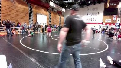 170 lbs Cons. Round 3 - Mesa Landers, Pinedale vs Fiona Stahlbaum, Riverton