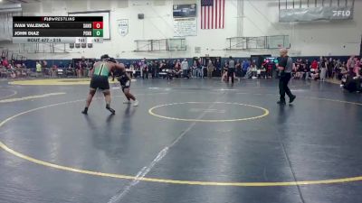 215 lbs Cons. Round 3 - John Diaz, Pendleton vs Ivan Valencia, Sandy