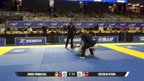 Edilton Da Vitoria vs Joshua Thomas Bell 2026 Pan Jiu Jitsu IBJJF Championship