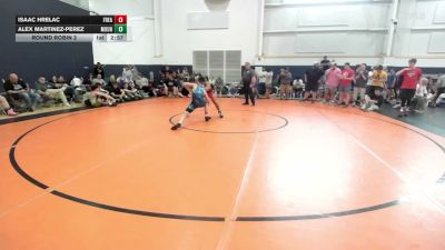 114 lbs Round Robin 2 - Isaac Hrelac, Freakztyle Purple - HS vs Alex Martinez-Perez, Mount Airy - HS