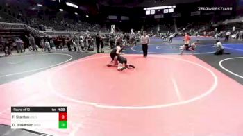 145 lbs Round Of 16 - Fitz Stanton, Colorado Springs vs Oakley Blakeman, Spearfish Spartan Wrestling