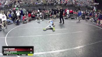 65 lbs Semis & 1st Wrestleback (8 Team) - Luke Taussig, Kansas Copperhead vs Ryker Johnson, Team Oregon