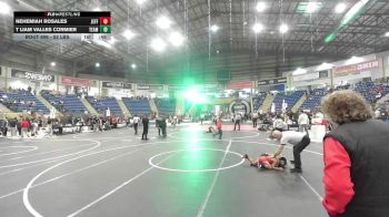 52 lbs Rr Rnd 1 - Nehemiah Rosales, Jefferson Wrestling Club vs T Liam Valles Cormier, Team Aggresion