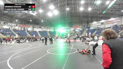 52 lbs Rr Rnd 1 - Nehemiah Rosales, Jefferson Wrestling Club vs T Liam Valles Cormier, Team Aggresion