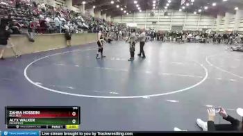 170 lbs Champ. Round 2 - Alyx Walker, Clearfield vs Zahra Hosseini, Hillcrest