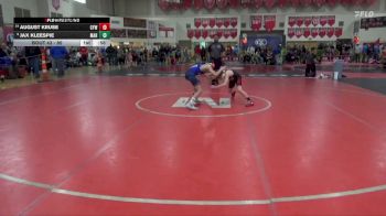85 lbs Cons. Round 2 - August Kruse, Centennial Youth Wrestling vs Jax Kleespie, MAHACA