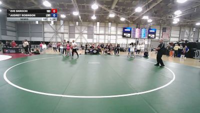 65 kg Semis - Eve Skrocki, Valiant Wrestling Club vs Audrey Robinson, Legacy Elite Wrestling Club