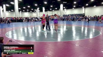 140 lbs Round 2 (8 Team) - Carmelia Horn, Team Montana Gold vs Abigale Holtz, Nebraska Widow Makers