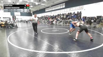 144 lbs Champ. Round 2 - Ethan Ezra, Beverly Hills vs Xander Fronhofer, Nordhoff