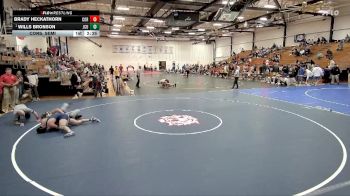 184 lbs Cons. Semi - Wills Bronson, John Carroll vs Brady Heckathorn, Cornerstone