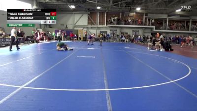 157 Silver Cons. Round 1 - Gage Sweckard, Cornell College vs Omar AlQammaz, Illinois Wesleyan