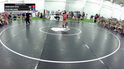165 lbs Angelique Silva, California Blue vs Kylie Williams, Wisconsin
