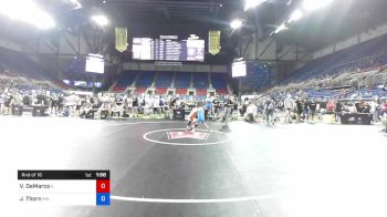 88 lbs Rnd Of 16 - Vincent DeMarco, Illinois vs Jackson Thorn, Minnesota
