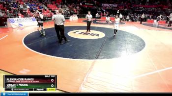 1A 106 lbs Cons. Round 1 - Aleksander Ramos, LaGrange Park (Nazareth Academy) vs Vincent Moore, Litchfield