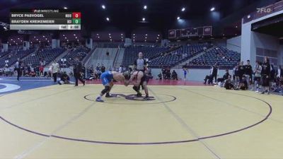 141 lbs Cons. Round 4 - Brayden Kreikemeier, Briar Cliff (Iowa) vs Bryce Pasvogel, Northwestern (Iowa)