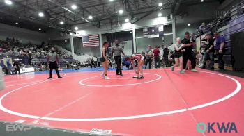 97 lbs Rr Rnd 5 - Mia Candelaria, Tulsa Blue T Panthers vs Jayden Caughlin, Cleveland Takedown