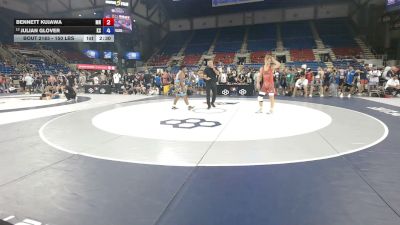 150 lbs Cons. Rd Of 16 - Bennett Kujawa, Minnesota vs Julian Glover, Kansas