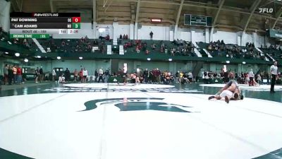 165 lbs Champ. Round 1 - Cam Adams, Michigan State vs Pat Downing, Ohio State