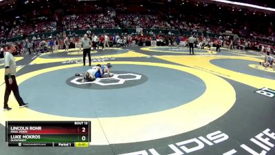 D1-106 lbs Cons. Round 2 - Lincoln Rohr, Mass. Perry vs Luke Mokros, Olentangy