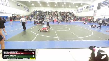 145 lbs Champ. Round 1 - Alexa Peron, Santa Ana Wrestling Club vs Olivia Loubert, Redondo Union High School Wres