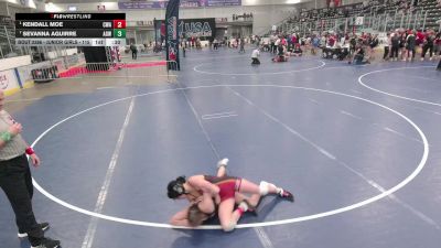 Junior Girls - 115 lbs Cons. Semis - Sevanna Aguirre, Arizona Girls Wrestling vs Kendall Moe, Contenders Wrestling Academy