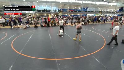 126 lbs Champ. Round 2 - Maddox Wilson, Unattached vs Marco DeMayo, Unattached