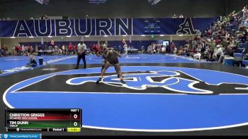 160 lbs Quarterfinal - Tim Dunn, Troup vs Christion Griggs, McAdory High School