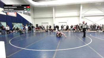 157 lbs Cons. Round 3 - Owen Seeley, Viewmont vs Gabe Piccarreto, Windsor