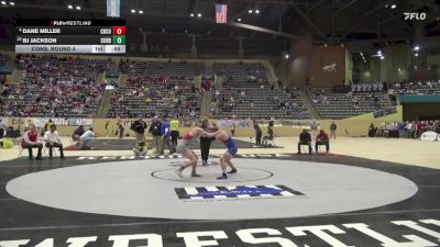 144 lbs Cons. Round 4 - Dane Miller, Christian County vs BJ Jackson, Corbin