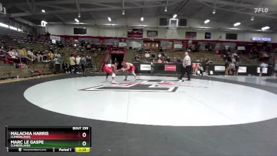 157 lbs Cons. Round 4 - Malachia Harris, Cumberlands vs Marc Le Gaspe, Cumberlands