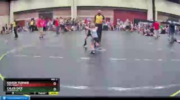 46 lbs Round 1 (6 Team) - Xavior Turner, Steel Valley vs Caleb Dice, Team Mitten