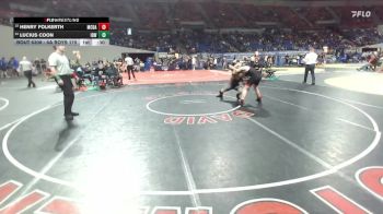 6A Boys 175 lbs Cons. Round 2 - Lucius Coon, Ida B. Wells Boys vs Henry Folkerth, McDaniel Boys