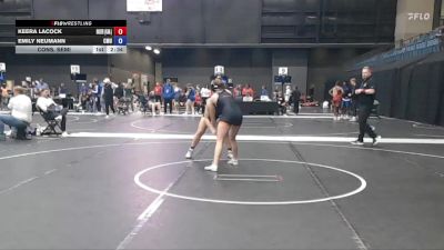 138 lbs Cons. Semi - Keera Lacock, Baker University vs Emily Neumann, Central Methodist University
