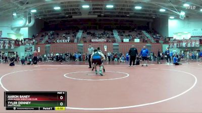 215 lbs Champ. Round 2 - Aaron Baney, John Glenn Wrestling Club vs Tyler Denney, Unattached