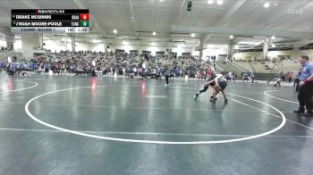 140 lbs Champ. Round 1 - Drake McGinnis, Cumberland Co Youth WC vs J`Noah Moore-Poole, Elite Wrestling Academy