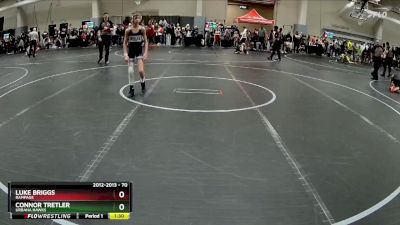 70 lbs Semifinal - Luke Briggs, Rampage vs Connor Tretler, Urbana Hawks
