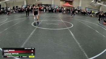 70 lbs Semifinal - Luke Briggs, Rampage vs Connor Tretler, Urbana Hawks