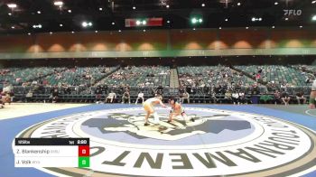 125 lbs Quarterfinal - Zach Blankenship, Oklahoma State vs JORE Volk, Wyoming