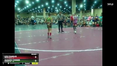 65 lbs Round 1 (8 Team) - Levi Charles, Moyer Elite vs Hudson Conner, Elevate WC