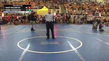 76 lbs Quarterfinal - Kolby Williams SE1, Prodigy vs Sidney Johnson SE3, ASCENT
