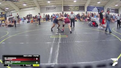 175/185 Quarterfinal - Rj Johnson, Unattached vs Chris McCarthy, Unattached