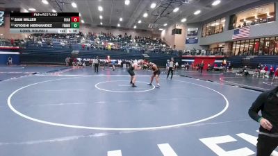 215 lbs Cons. Round 2 - Sam Miller, Blanchard vs Kiyoshi Hernandez, El Paso Franklin