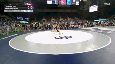 115 lbs Cons. Rd Of 32 - Noelani Lutz, NV vs Jessalynn Allen, AL