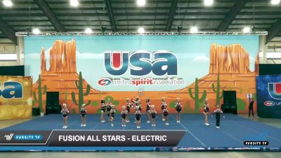 Fusion All Stars - ELECTRIC [2022 L2 Junior - Small Day 1] 2022 USA Utah Spring Challenge