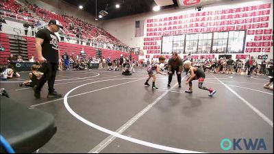 64 lbs Semifinal - Ashton Edie, Mustang Bronco Wrestling Club vs Gunnar Ratciff, Prime Wrestling