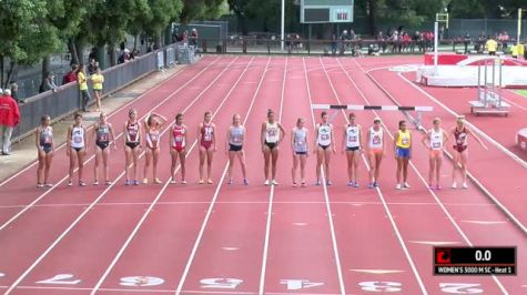 Women's 3k Steeplechase, Heat 1