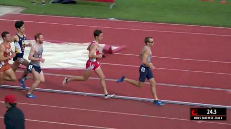 Men's 3k Steeplechase, Heat 1
