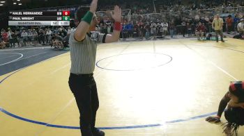 175 2A Quarterfinal - Kalel Hernandez, North Ft Myers vs Paul Wright, Lake Gibson