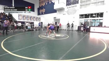 138 lbs Champ. Round 1 - Ashton Belcher, Nordhoff vs Alyjah Tovar, Norwalk