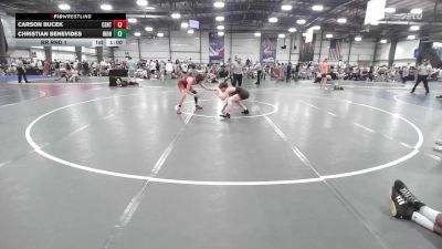 100 lbs Rr Rnd 1 - Carson Bucek, Central PA vs Christian Benevides, Iron Faith Wrestling